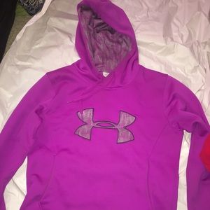 Womens Purple UnderArmour hoodie